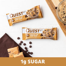 Quest Chocolate Chip Cookie Dough Protein Bar – High Protein, Low Carb | 12 Count