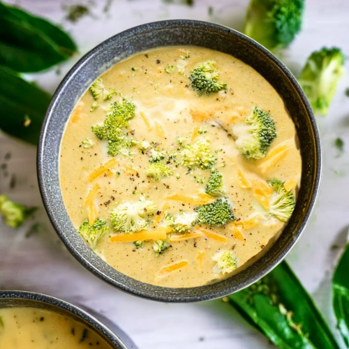 Instant Pot Broccoli Cheese Soup (NDIS)