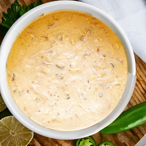 Keto White Chicken Chili (NDIS)