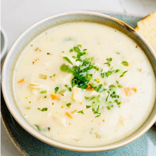 Low Carb Chicken Pot Pie Soup