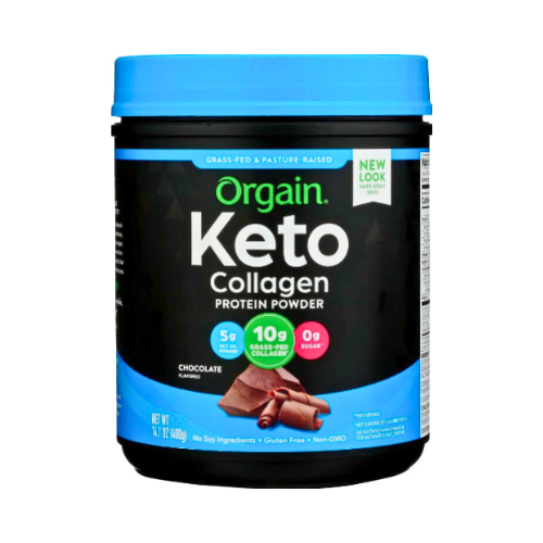 ORGAIN Keto Collagen Chocolate 400g (NDIS)