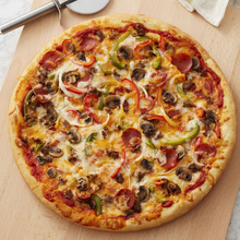 Pizza Super Supreme.
