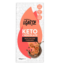 Melrose Ignite Keto Chocoloate - MILK SALTED CARAMEL 100g