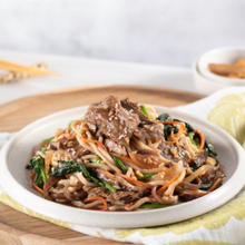 Stir Fried Beef in Black Pepper Sauce and Cauliflower Rice.