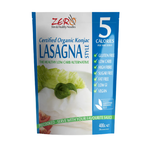 Zero Slim & Healthy Konjac Lasagna Sheets - 400G