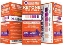 Just Fitter Ketone Test Strips – Accurate & Easy Urinalysis | 125 Strips