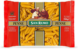 San Remo Penne Pasta – Authentic Italian Durum Wheat | 500g