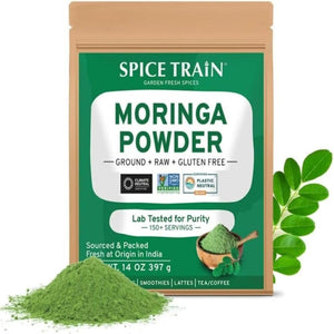 Moringa Powder – Nutrient-Rich Superfood for Smoothies & Tea | 397g