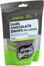 Honest to Goodness Organic Dark Chocolate Cocoa Drops | 250g