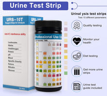 Urinalysis Test Strips – 10 Parameter Home Urine Test Kit | 100 Strips