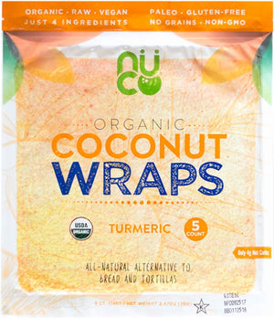 Nuco Organic Raw Coconut Wraps