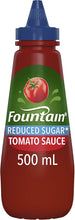 Fountain Reduced Sugar Tomato Sauce – Perfect for Dipping & Spreading | 500ml