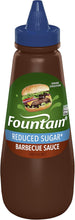 Fountain Reduced Sugar BBQ Sauce – Perfect for Dipping & Marinades | 500ml