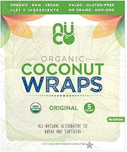 Nuco Organic Raw Coconut Wraps