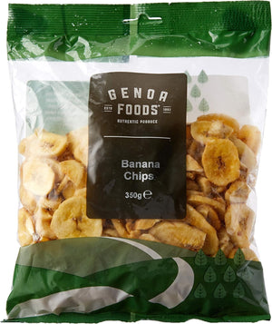 Genoa Foods Banana Chip, 350 g, Banana