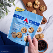 Atkins Crunchy Protein Cookies – Chocolate Chip, Keto Friendly | 3 Bags