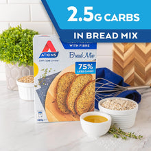 Atkins Low Carb Bread Mix – Keto-Friendly & High Fiber | 400g