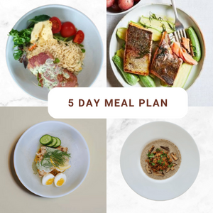 5 Days Gluten Free Meal Plan - Lunch & Dinner
