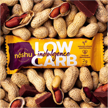 Noshu Low Carb Peanut & Caramel Nougat Bars – Guilt-Free Treat | 5-Pack