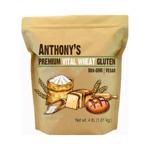 Anthony's Vital Wheat Gluten – High Protein, Keto & Vegan | 4lbs