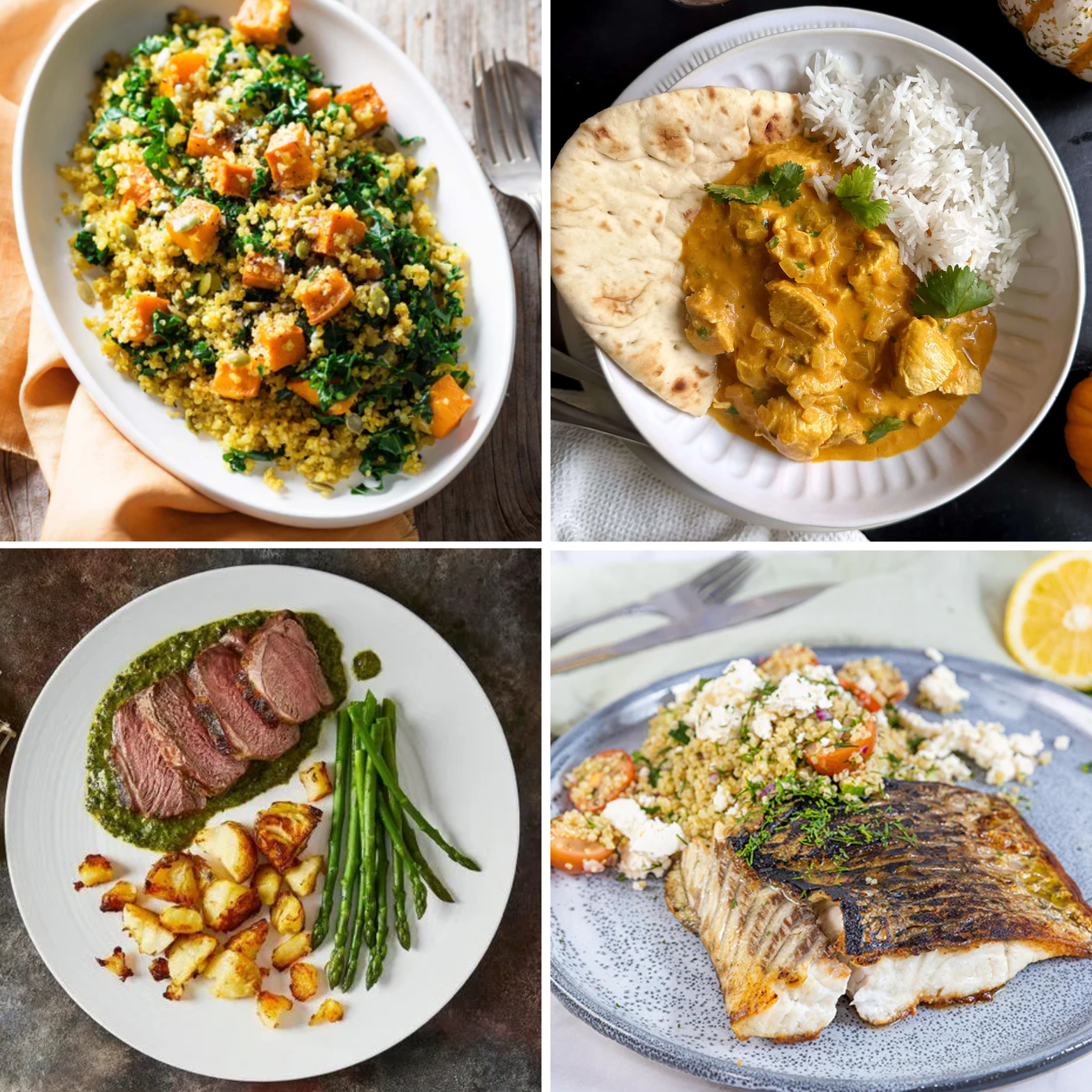 5 Days High Protein Meal Plan - Lunch & Dinner