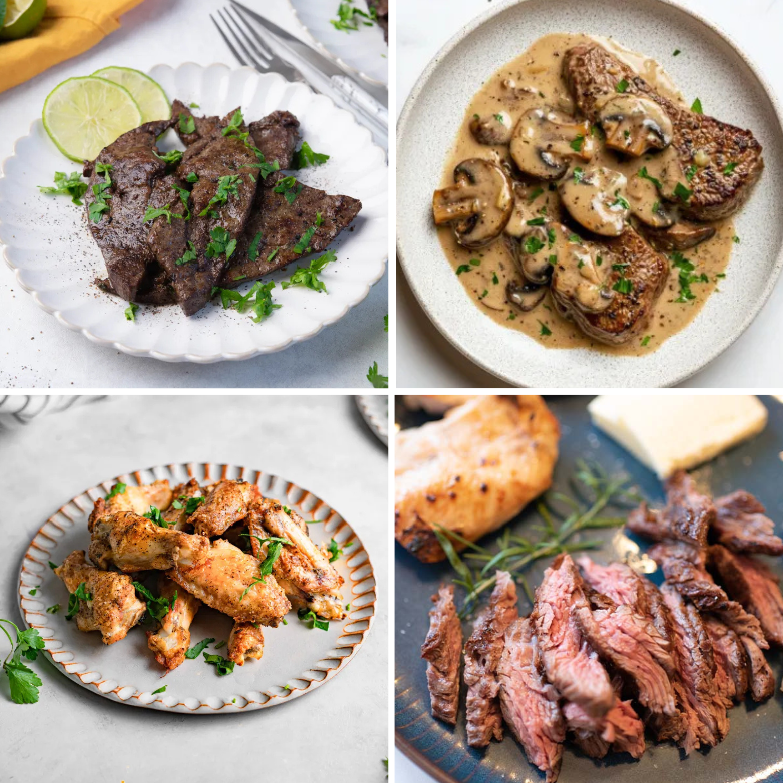 7 Day Carnivore Meal Plan - Lunch & Dinner
