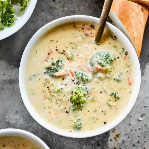 Broccoli and Cheddar Soup