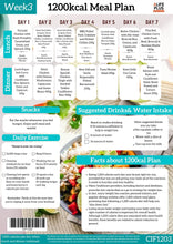 1200cal 28-Days IF Meal Plan