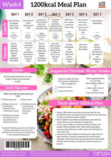 1200cal 28-Days IF Meal Plan