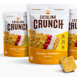 Catalina Crunch Honey Graham Keto Cereal – Low Carb & Sugar-Free | 4-Pack