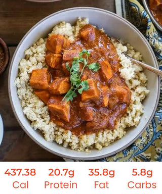 Chicken Tikka Masala with Cauliflower Rice