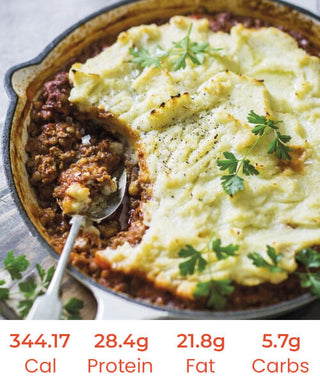 Cottage Pie with Cauliflower Mash