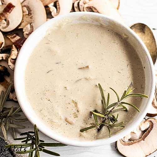 Creamy Keto Mushroom Soup