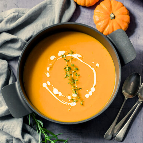 Creamy Pumpkin and Sage Soup