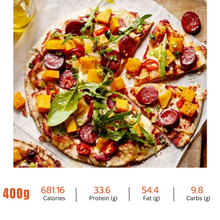 Roast Pumpkin Chorizo Gourmet Pizza  - 400g.