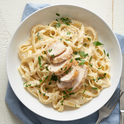 Free Range Chicken Alfredo pasta