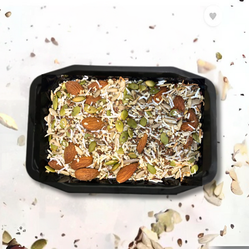 Granola mix with Yogurt and Toasted Coconut (Breakfast)