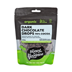 Honest to Goodness Organic Dark Chocolate Cocoa Drops | 250g