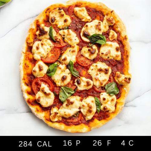 Keto Margarita Vegetarian Pizza