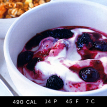 Berry and Yogurt Bowl (Breakfast) (Gluten-free)