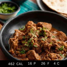 Grass Fed Lamb Rogan Josh Curry with Cauliflower Rice, Spinach, Onion and Capsicum (Gluten-free)