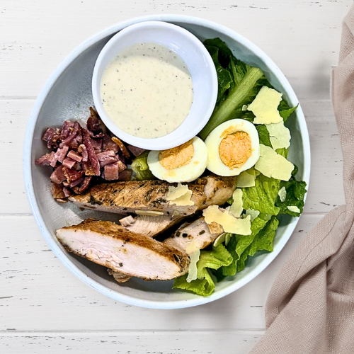 Grilled chicken breast with Ceasar Salad 250g