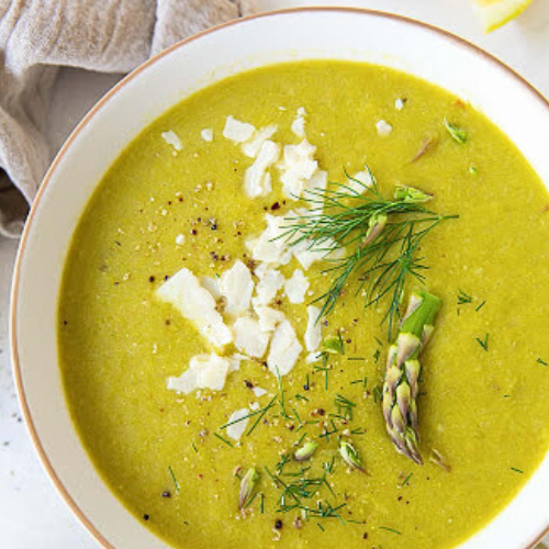 Keto Cream of Asparagus Soup