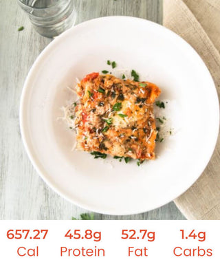 Keto Lasagna with Ricotta Cheese