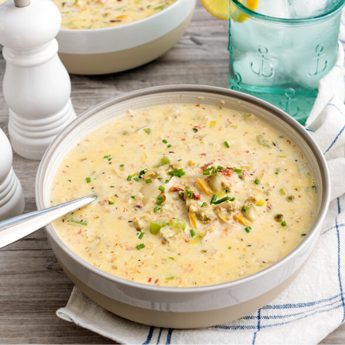 Keto Clam Chowder Soup