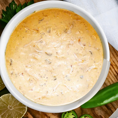 Keto White Chicken Chili