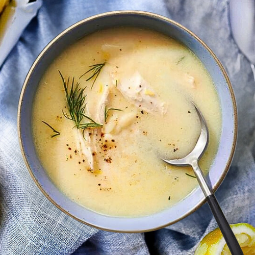 Lemon Pepper Tuna Soup