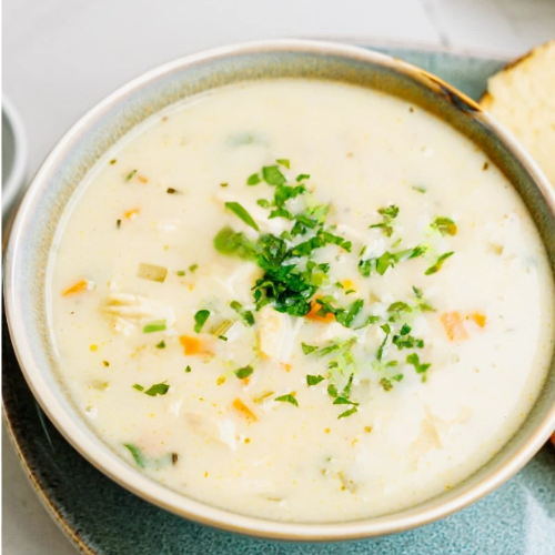 Low-Carb Chicken Pot Pie Soup