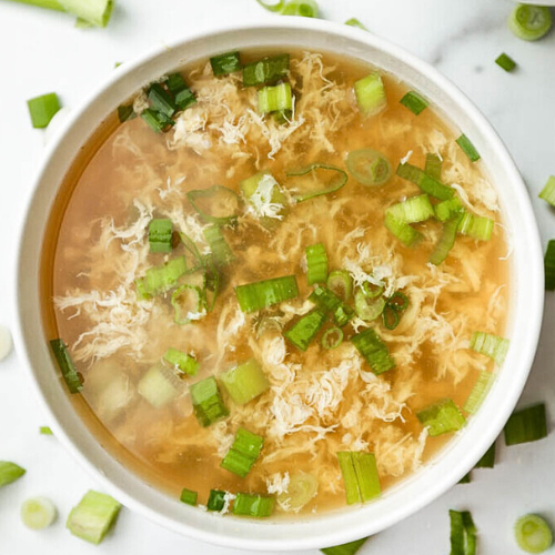 Low Carb Egg Drop Soup