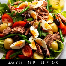 Tuna Nicoise Salad with Potatoes (Gluten-free)